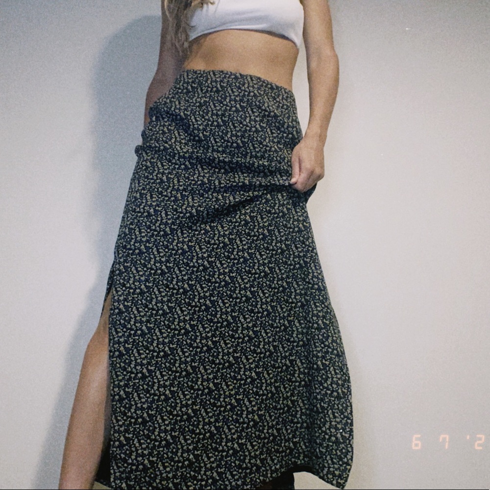 Vintage maxi skirt!